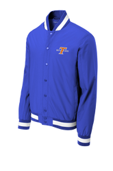 Sport-Tek Insulated Varsity Jacket with Titans Embroidery logo
