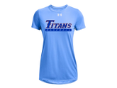 UA W's Locker Tee 2.0 with Titans Baseball logo