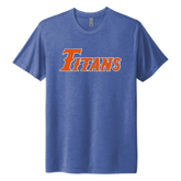 Next Level Apparel® Unisex Tri-Blend Tee With Titans Logo
