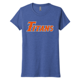 Next Level Apparel® Women’s Tri-Blend Tee With Titans Logo