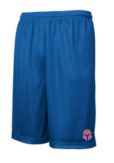 Youth Sport-Tek PosiCharge Classic Mesh Short with embroidered Titans logo