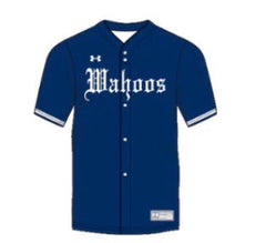 Wahoos 2026 Button Up Sublimated Jersey
