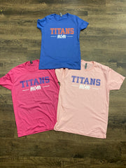 Next Level Apparel® Unisex Tri-Blend Tee With Titans Moms