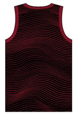 A3 SUBLIMATED MEN’S FITTED TRACK SINGLET JTRKJ2
