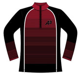 A3 SUBLIMATED WOMEN’S ¼ ZIP LONG SLEEVE PULLOVER JFLQ8W