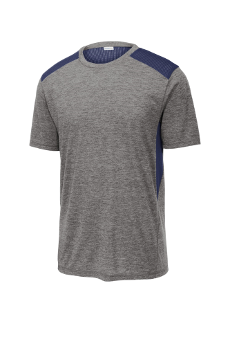 Sport-Tek PosiCharge Tri-Blend Wicking Draft Tee