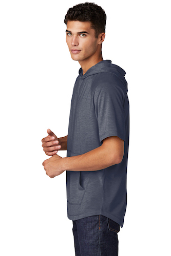 Sport-Tek PosiCharge Tri-Blend Wicking Short Sleeve Hoodie