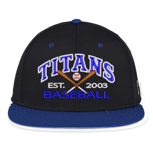 Perforated GameChanger hat with new embroidered titans logo