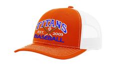 Snapback Trucker Cap with new Titans Baseball logo