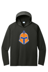 Port & Company® Performance Pullover Hooded Tee with Titans Helmet logo