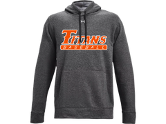 Men's UA Hustle Fleece Hoody with Titans Baseball logo