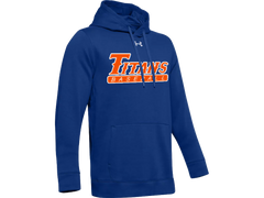 Men's UA Hustle Fleece Hoody with Titans Baseball logo