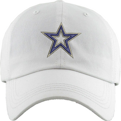 Classic Smooth Cotton Ponytail Ballcap With Star Logo