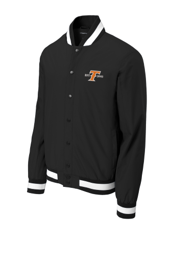 Sport-Tek Insulated Varsity Jacket with Titans Embroidery logo