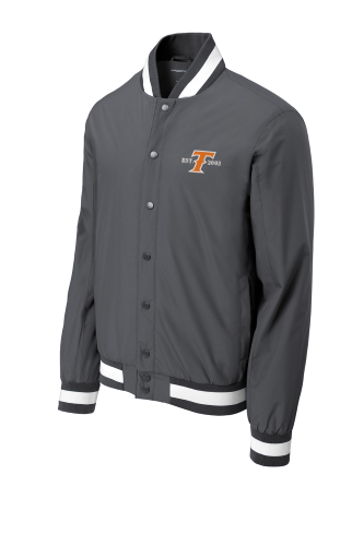 Sport-Tek Insulated Varsity Jacket with Titans Embroidery logo