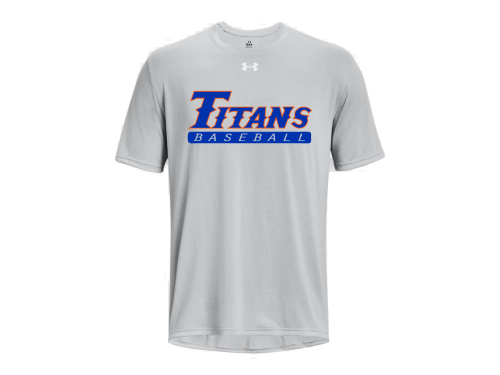 UA M's Locker Tee 2.0 SS With Titan Baseball Logo