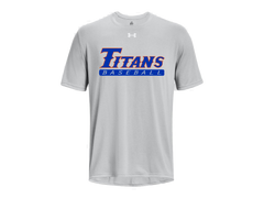 UA M's Locker Tee 2.0 SS With Titan Baseball Logo