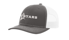 Snapback Trucker Cap with Stars Wordmark logo