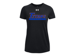 UA W's Locker Tee 2.0 with Titans Baseball logo