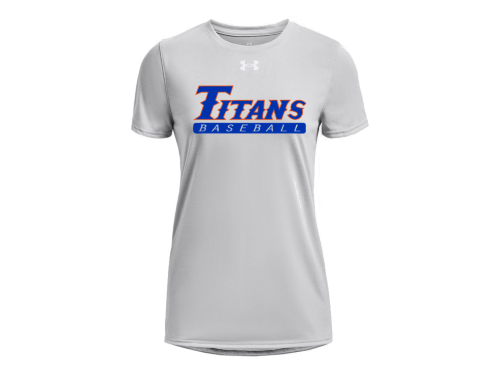 UA W's Locker Tee 2.0 with Titans Baseball logo