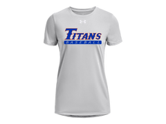 UA W's Locker Tee 2.0 with Titans Baseball logo