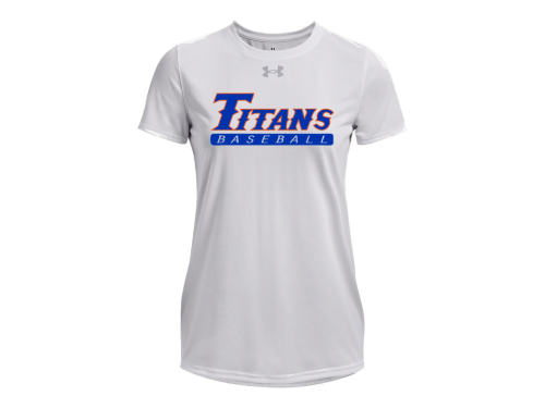 UA W's Locker Tee 2.0 with Titans Baseball logo