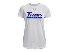 UA W's Locker Tee 2.0 with Titans Baseball logo