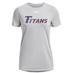 UA W's Locker Tee 2.0 SS with Titans logo