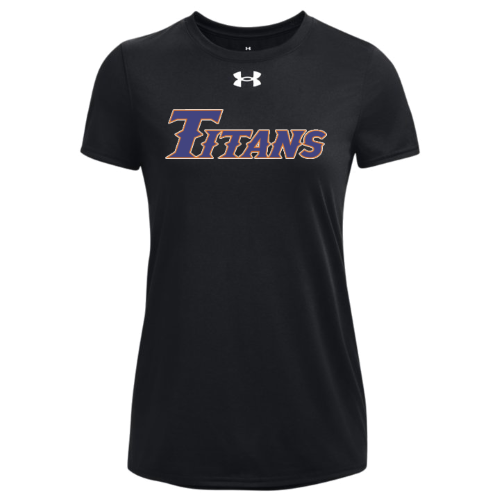 UA W's Locker Tee 2.0 SS with Titans logo