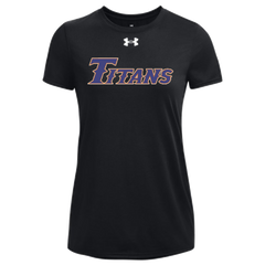 UA W's Locker Tee 2.0 SS with Titans logo