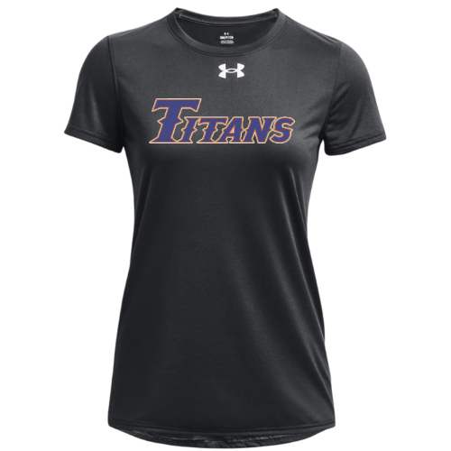 UA W's Locker Tee 2.0 SS with Titans logo