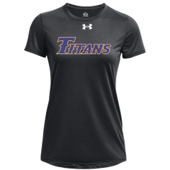 UA W's Locker Tee 2.0 SS with Titans logo