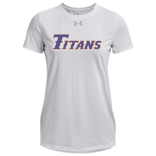 UA W's Locker Tee 2.0 SS with Titans logo