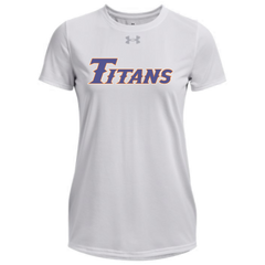 UA W's Locker Tee 2.0 SS with Titans logo