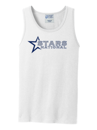 Port & Company® Core Cotton Tank Top With Stars National Logo