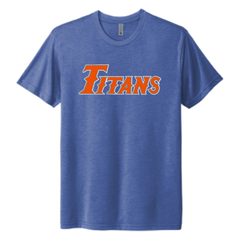 Next Level Apparel® Unisex Tri-Blend Tee With Titans Logo