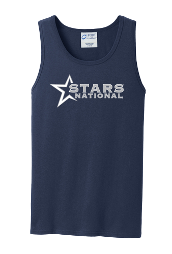 Port & Company® Core Cotton Tank Top With Stars National Logo