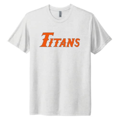 Next Level Apparel® Unisex Tri-Blend Tee With Titans Logo