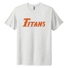 Next Level Apparel® Unisex Tri-Blend Tee With Titans Logo