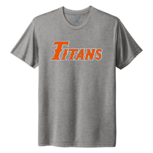 Next Level Apparel® Unisex Tri-Blend Tee With Titans Logo