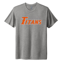 Next Level Apparel® Unisex Tri-Blend Tee With Titans Logo