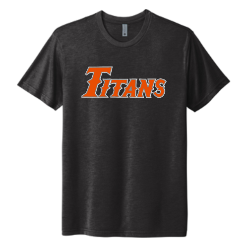 Next Level Apparel® Unisex Tri-Blend Tee With Titans Logo