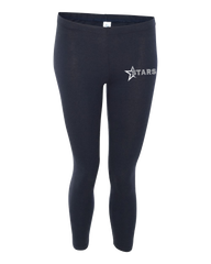 Ladies' Love 'Em Leggings with Stars Wordmark logo