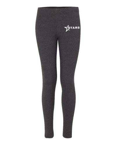 Ladies' Love 'Em Leggings with Stars Wordmark logo