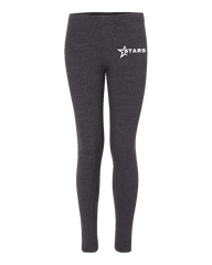 Ladies' Love 'Em Leggings with Stars Wordmark logo