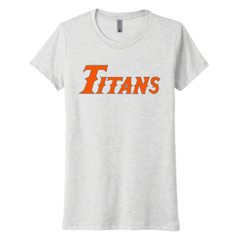 Next Level Apparel® Women’s Tri-Blend Tee With Titans Logo