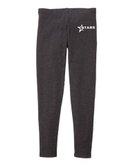 Girls' Leggings with Stars Wordmark logo