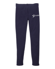 Girls' Leggings with Stars Wordmark logo