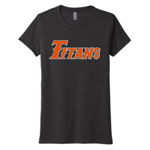 Next Level Apparel® Women’s Tri-Blend Tee With Titans Logo