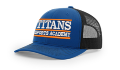 Snapback Trucker Cap with Titans Sports Academy logo